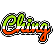 Ching superfun logo