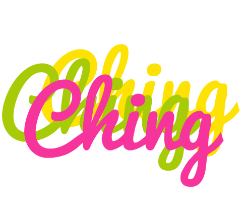 Ching sweets logo