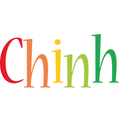 Chinh birthday logo