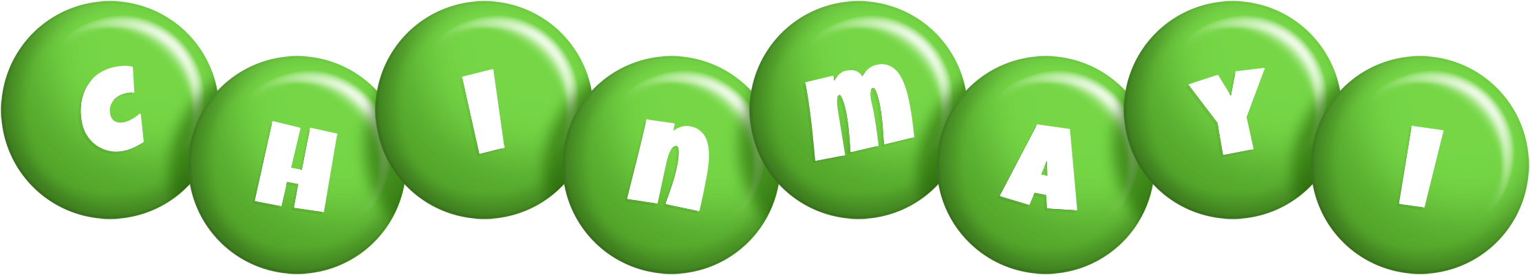 Chinmayi candy-green logo