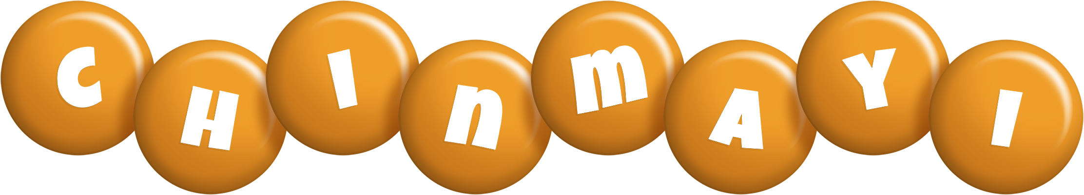 Chinmayi candy-orange logo