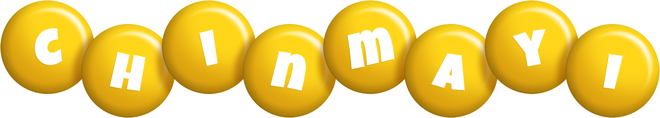 Chinmayi candy-yellow logo