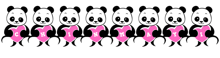 Chinmayi love-panda logo