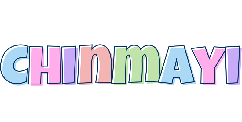 Chinmayi pastel logo