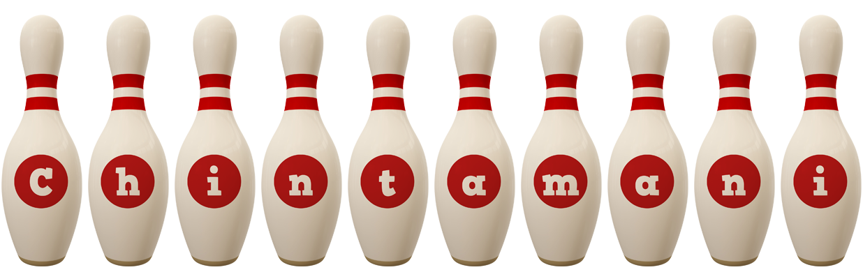 Chintamani bowling-pin logo