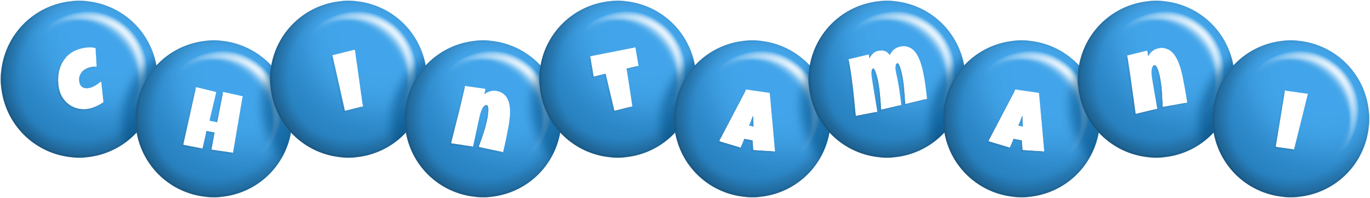 Chintamani candy-blue logo