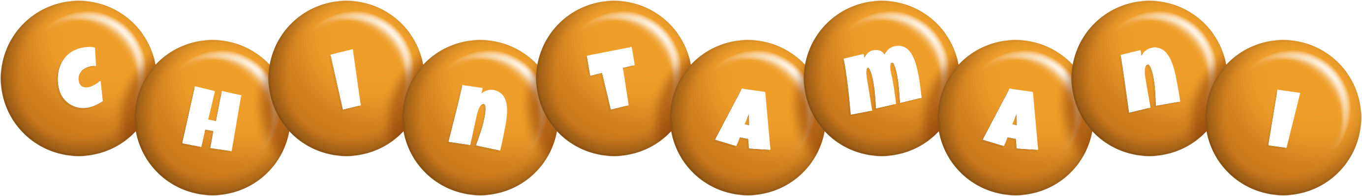Chintamani candy-orange logo