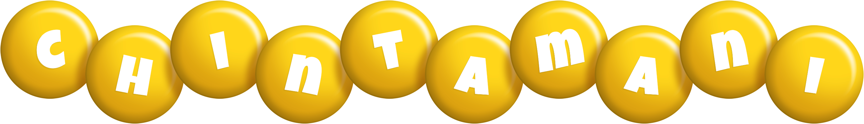 Chintamani candy-yellow logo