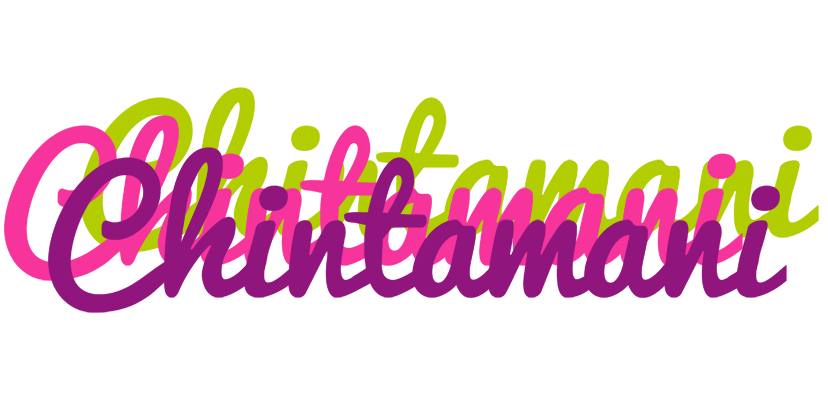 Chintamani flowers logo