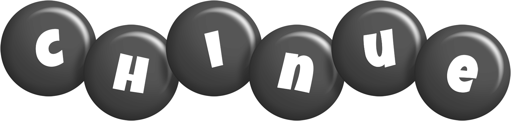 Chinue candy-black logo