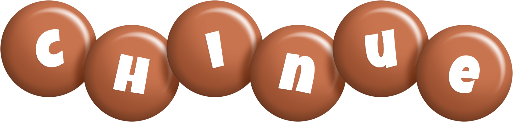 Chinue candy-brown logo