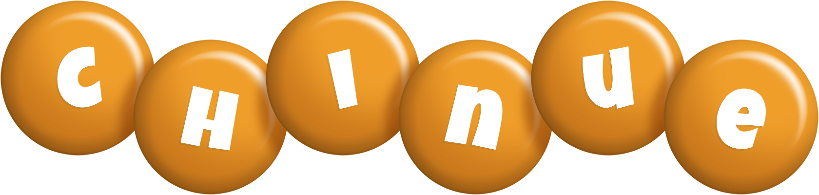 Chinue candy-orange logo