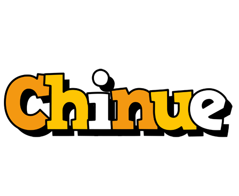 Chinue cartoon logo