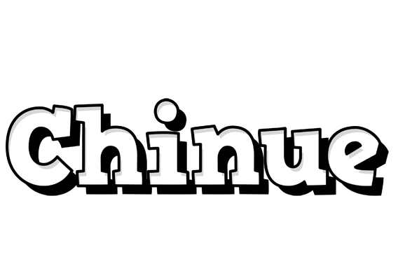 Chinue snowing logo