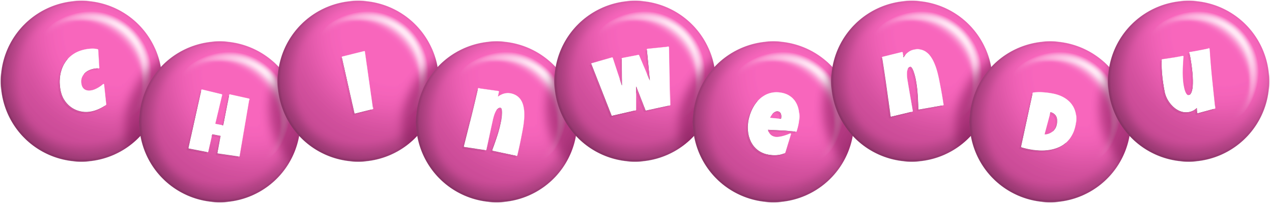 Chinwendu candy-pink logo
