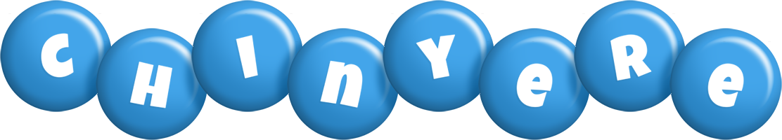 Chinyere candy-blue logo