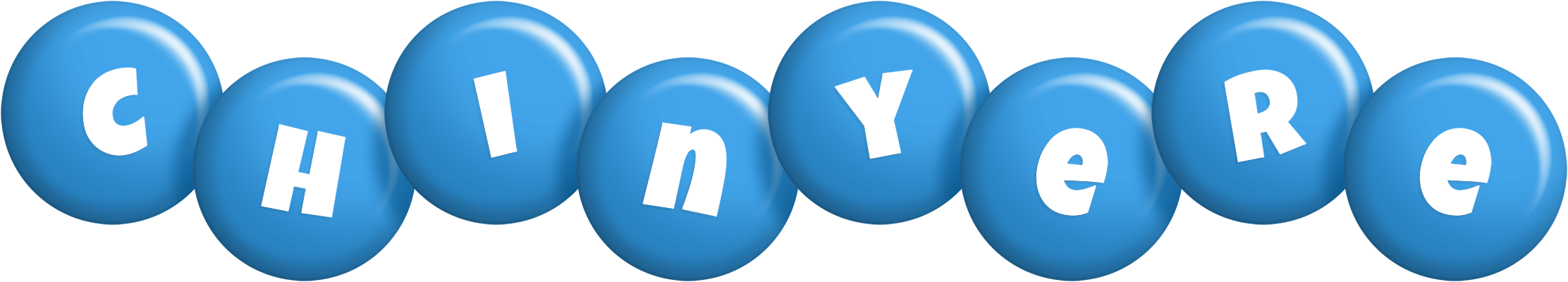 Chinyere candy-blue logo