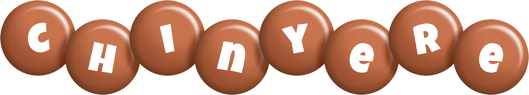 Chinyere candy-brown logo