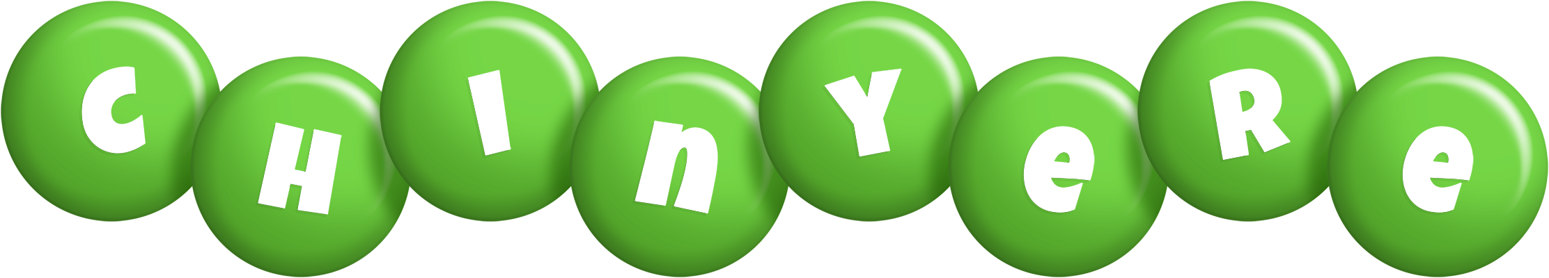 Chinyere candy-green logo