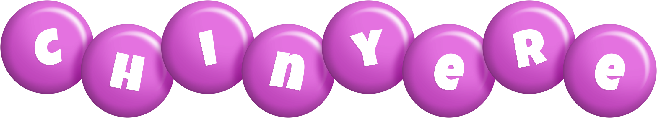 Chinyere candy-purple logo