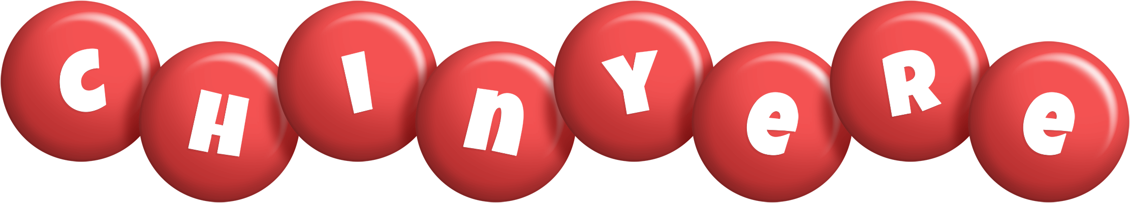 Chinyere candy-red logo