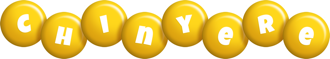 Chinyere candy-yellow logo