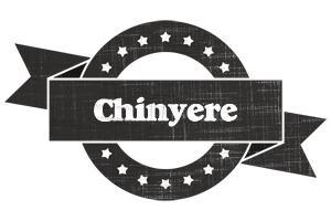 Chinyere grunge logo