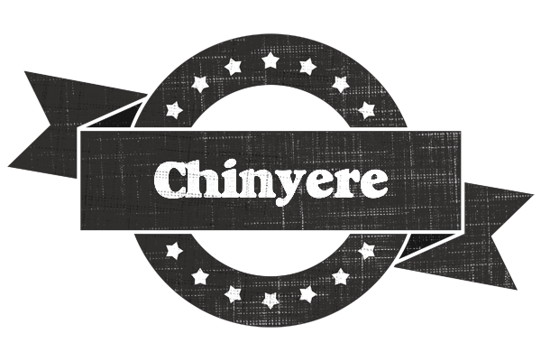 Chinyere grunge logo