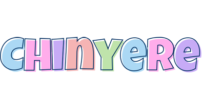 Chinyere pastel logo