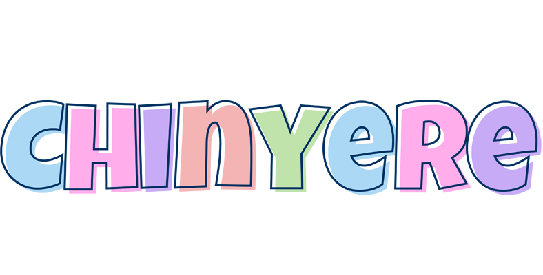 Chinyere pastel logo