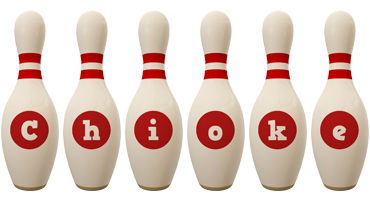 Chioke bowling-pin logo