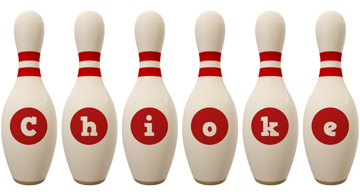 Chioke bowling-pin logo