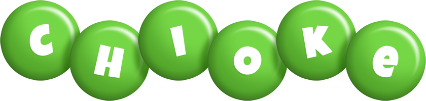 Chioke candy-green logo