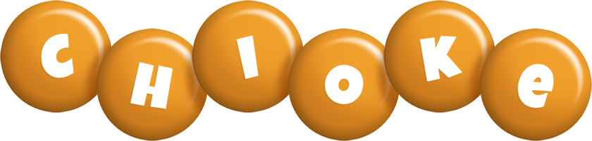 Chioke candy-orange logo