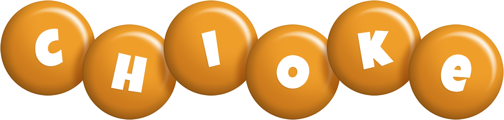 Chioke candy-orange logo