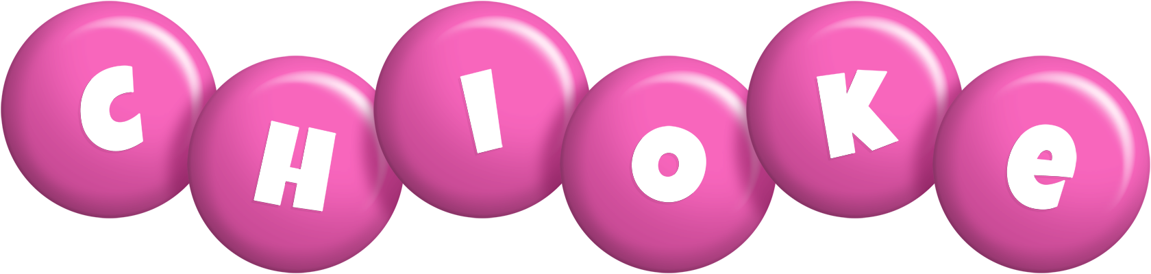 Chioke candy-pink logo