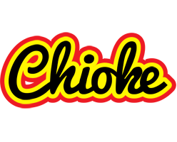 Chioke flaming logo