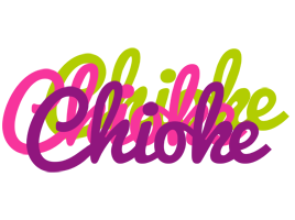 Chioke flowers logo