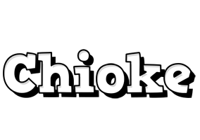 Chioke snowing logo