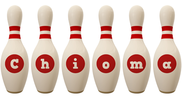 Chioma bowling-pin logo