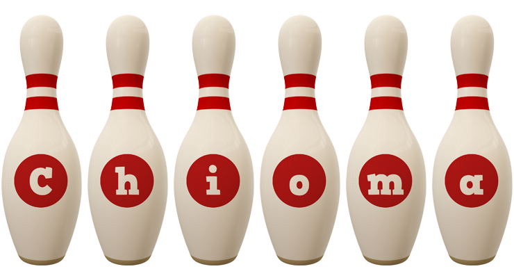 Chioma bowling-pin logo