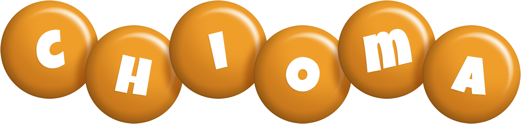 Chioma candy-orange logo