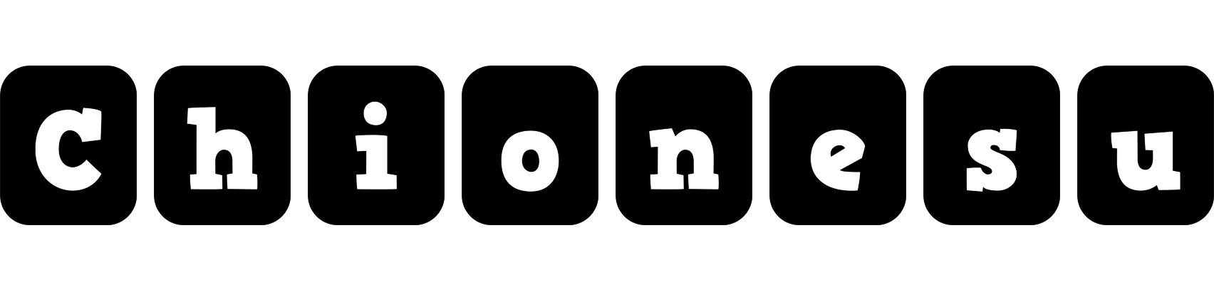 Chionesu box logo