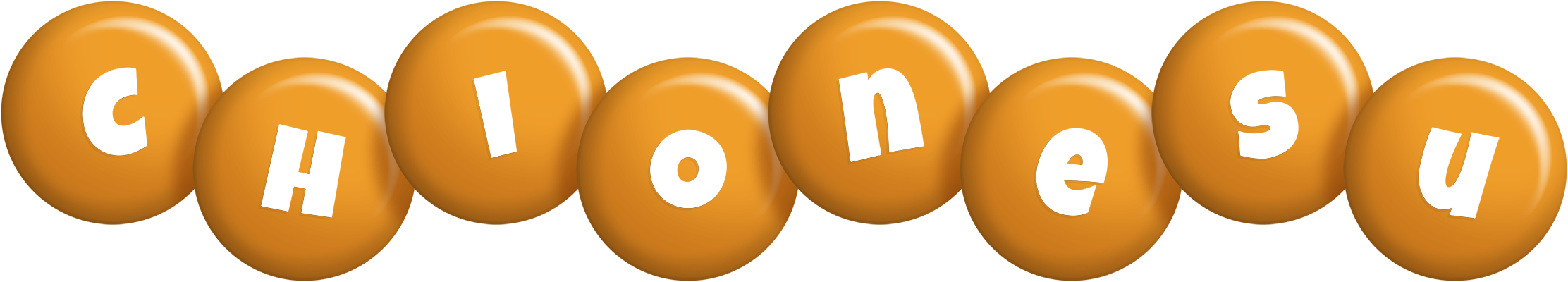 Chionesu candy-orange logo