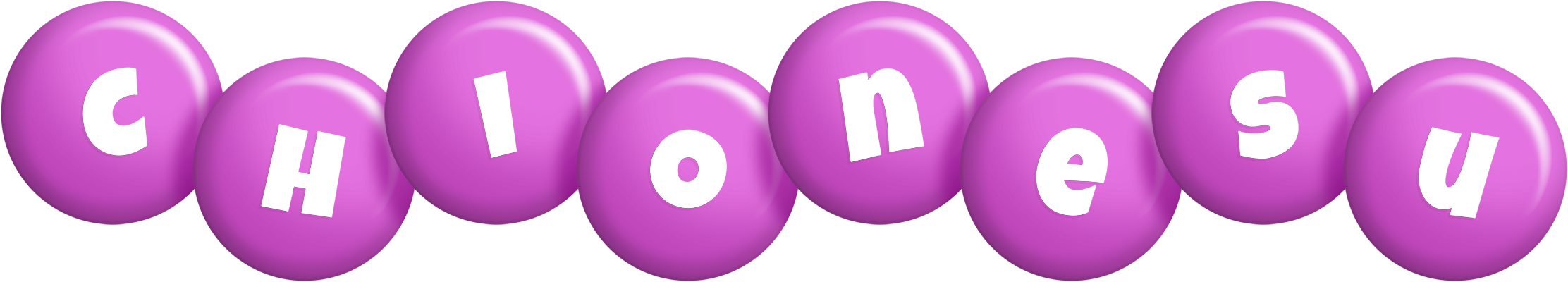 Chionesu candy-purple logo