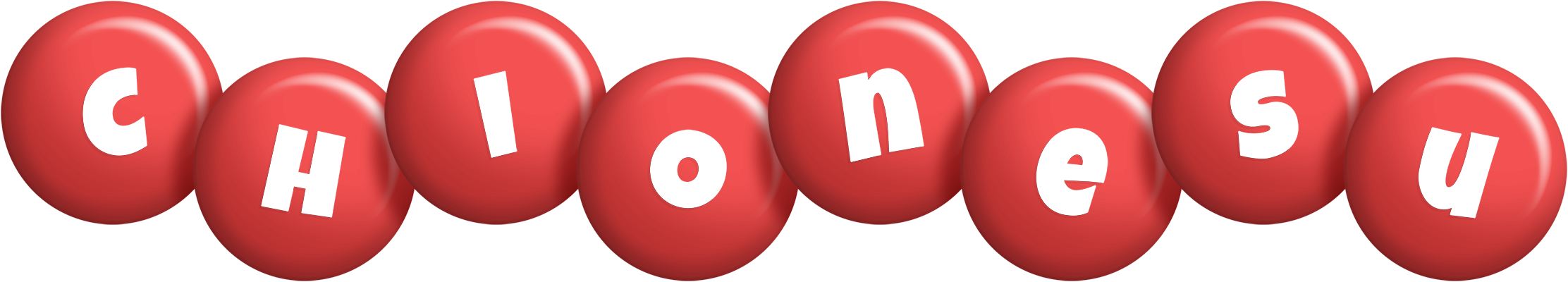 Chionesu candy-red logo