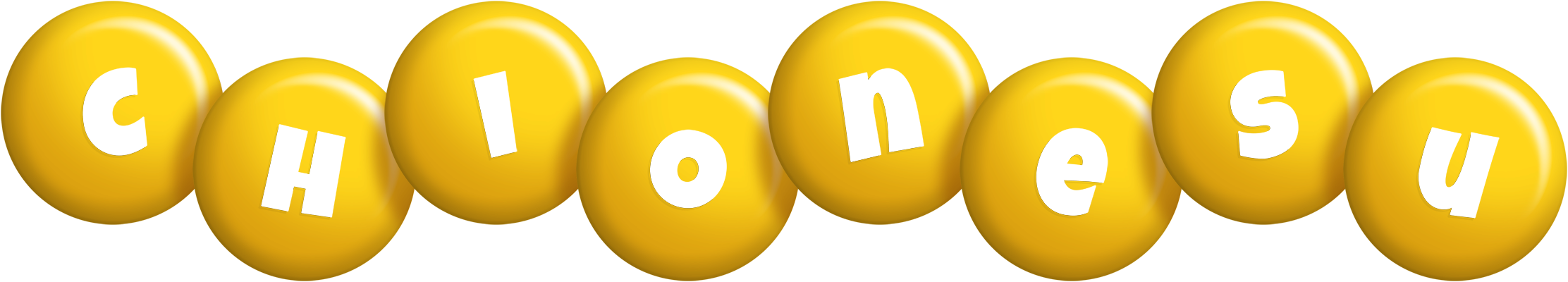 Chionesu candy-yellow logo