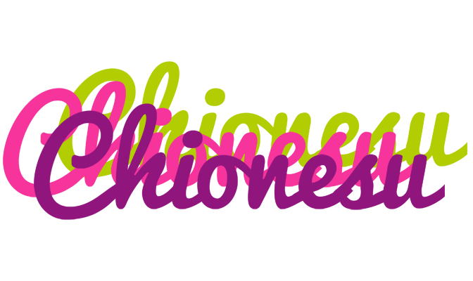 Chionesu flowers logo