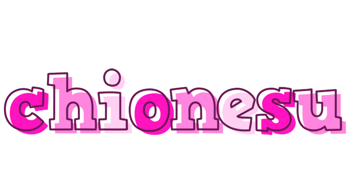 Chionesu hello logo