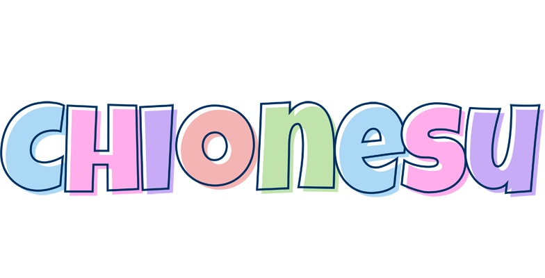 Chionesu pastel logo